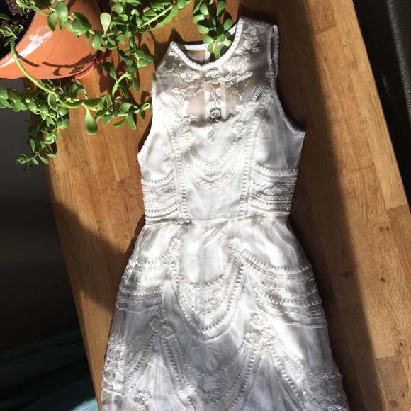 *SOLD* The Anissa sleeveless mesh lace dress size - Picture 4 of 8